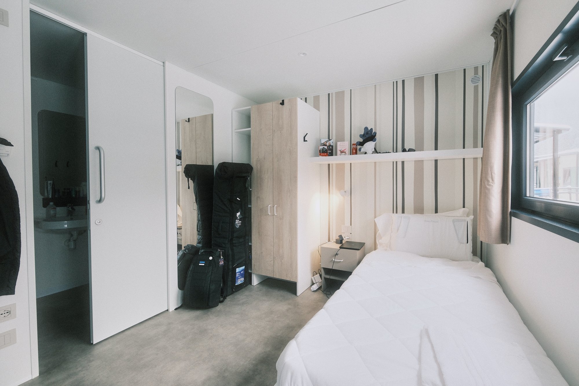 DELFI OLÜMPIAL | Elu Cortina teistmoodi sportlaskülas. Papist voodid jäid ajalukku, nüüd on moes kabiinid