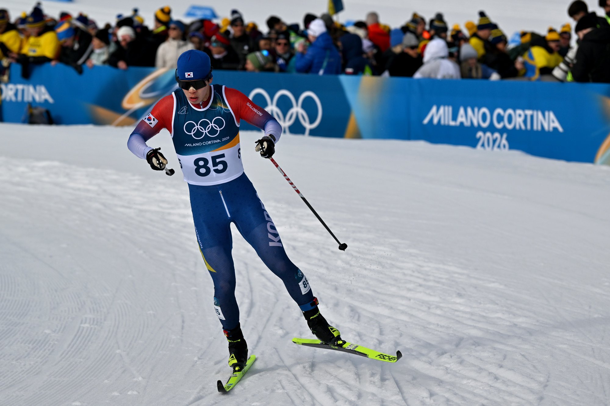 Lõuna-Korea suusatajad said olümpial fluorimäärde tõttu disklahvi