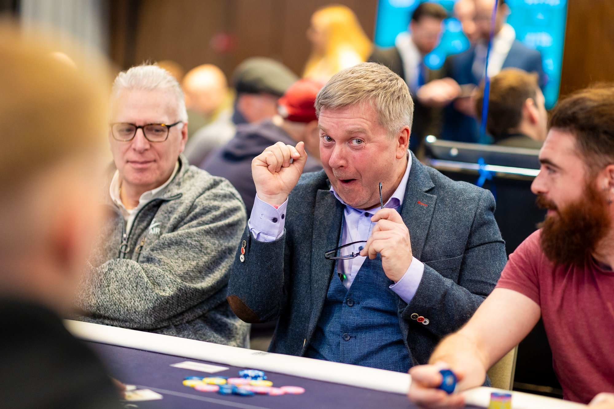 FOTOD | Tuntud näod panid end proovile pokkeriturniiril. Kõige kaugemale jõudis näitleja Anti Reinthal