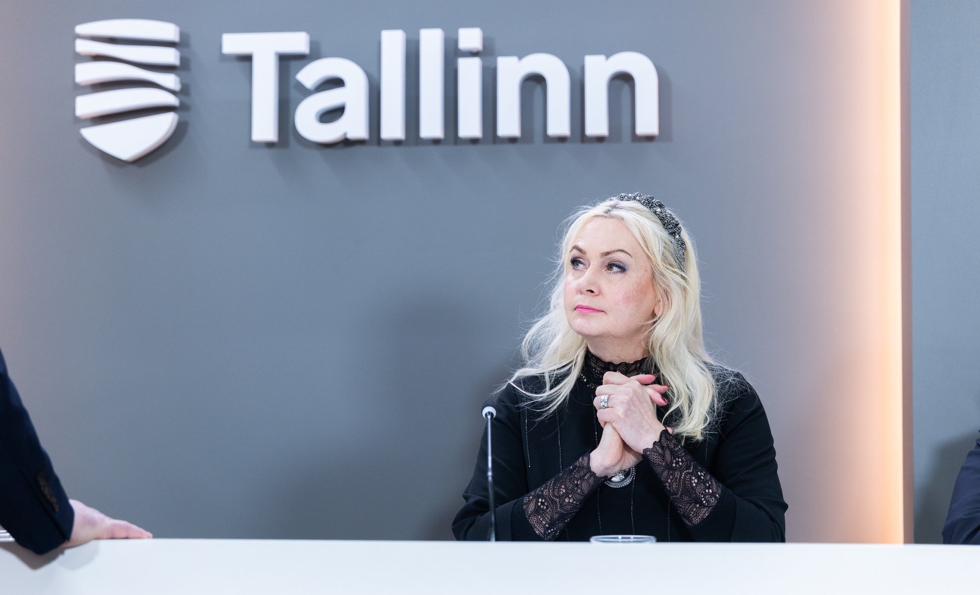 Tallinna pressikonverentsil Solman, Haukanõmm, Kante ja Jesse