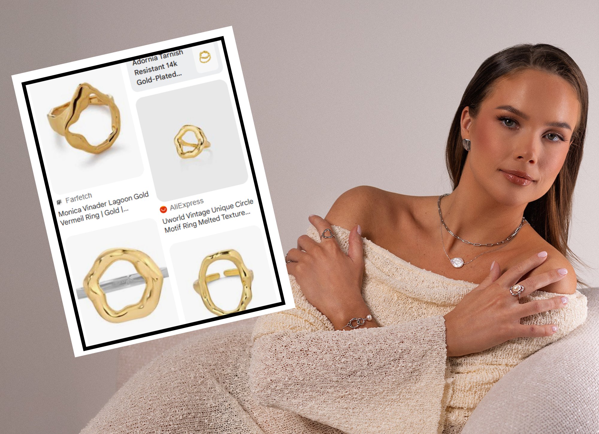 Goldtime lükkab ümber kuuldused, et Lauren Villmanni kollektsiooni ehted on odav Hiina kaup