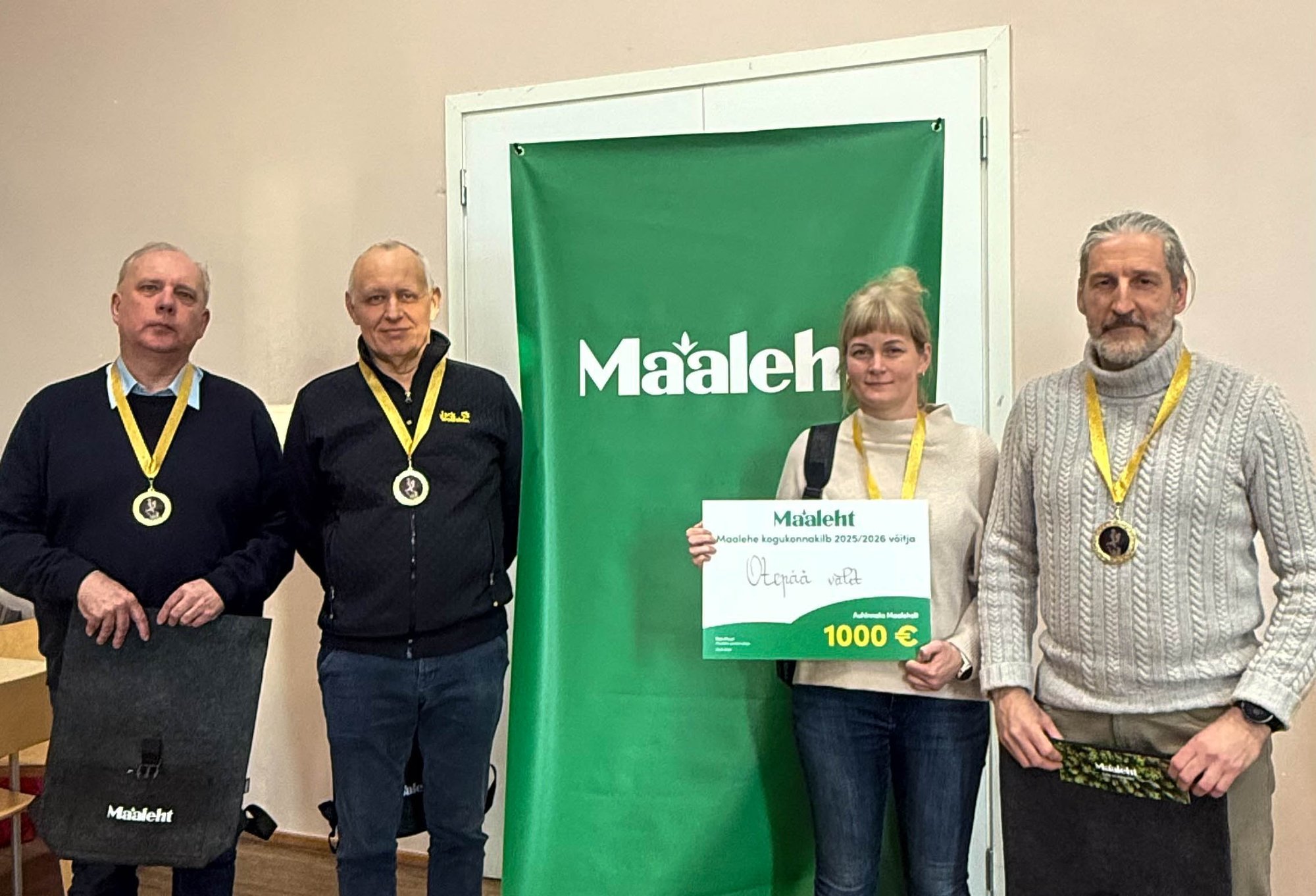 Maalehe kogukonnakilva võitis Otepää vald