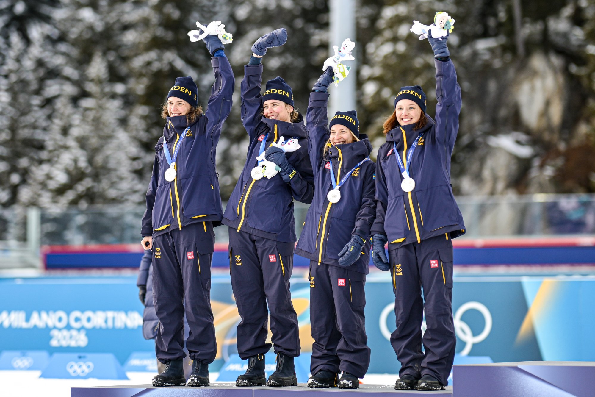 Prantsuse laskesuusatajad olid üllatunud, et rootslannad ei võtnud hümni ajal mütsi peast