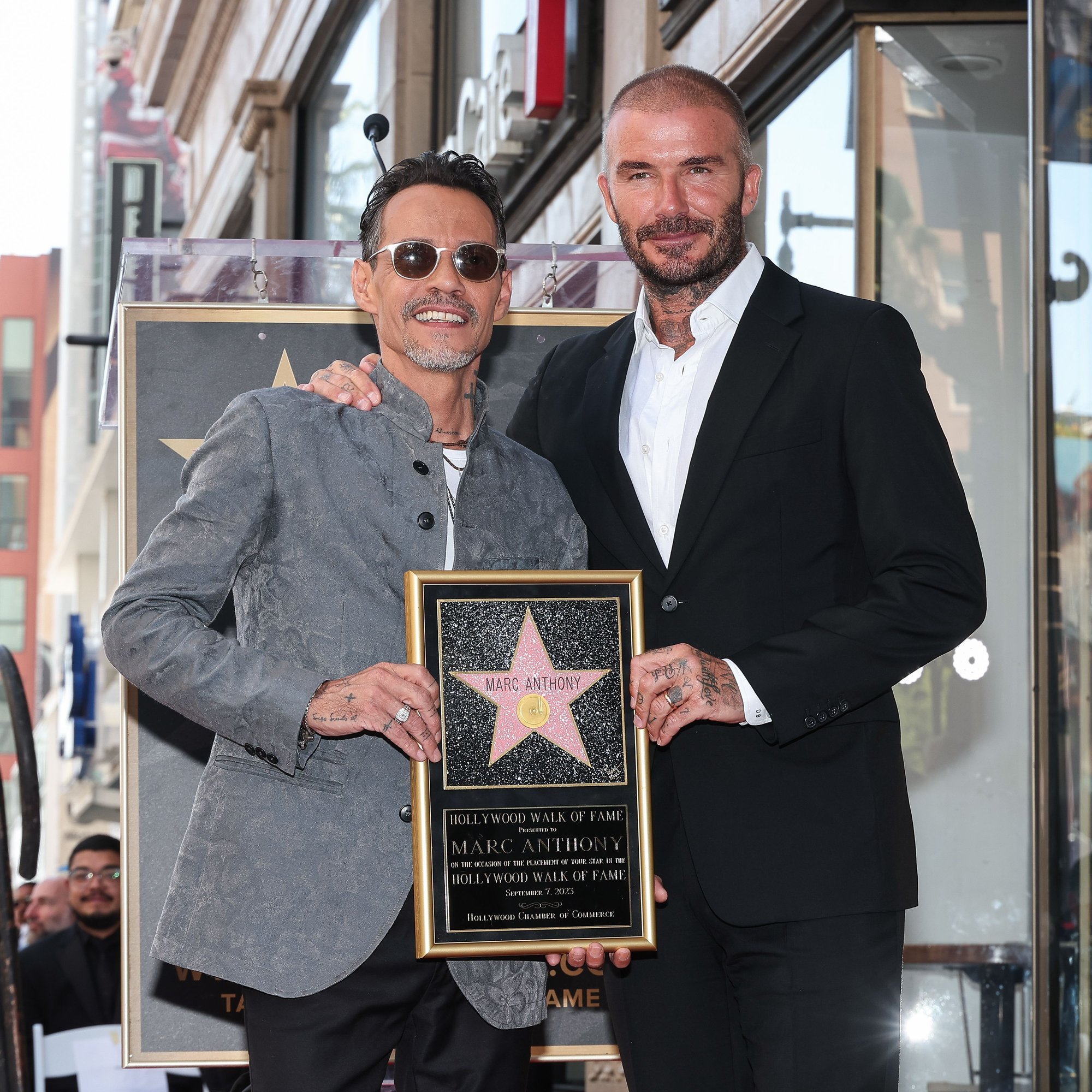 „See on tõest kaugel!“ Beckhamite peretülli tõmmatud muusik Marc Anthony süüdistab Brooklynit valetamises