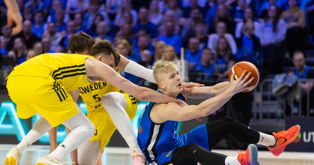 Rootsi koondise peatreener: Eestil on väga hea tiim ja fantastiline publik, aga saime neist jagu