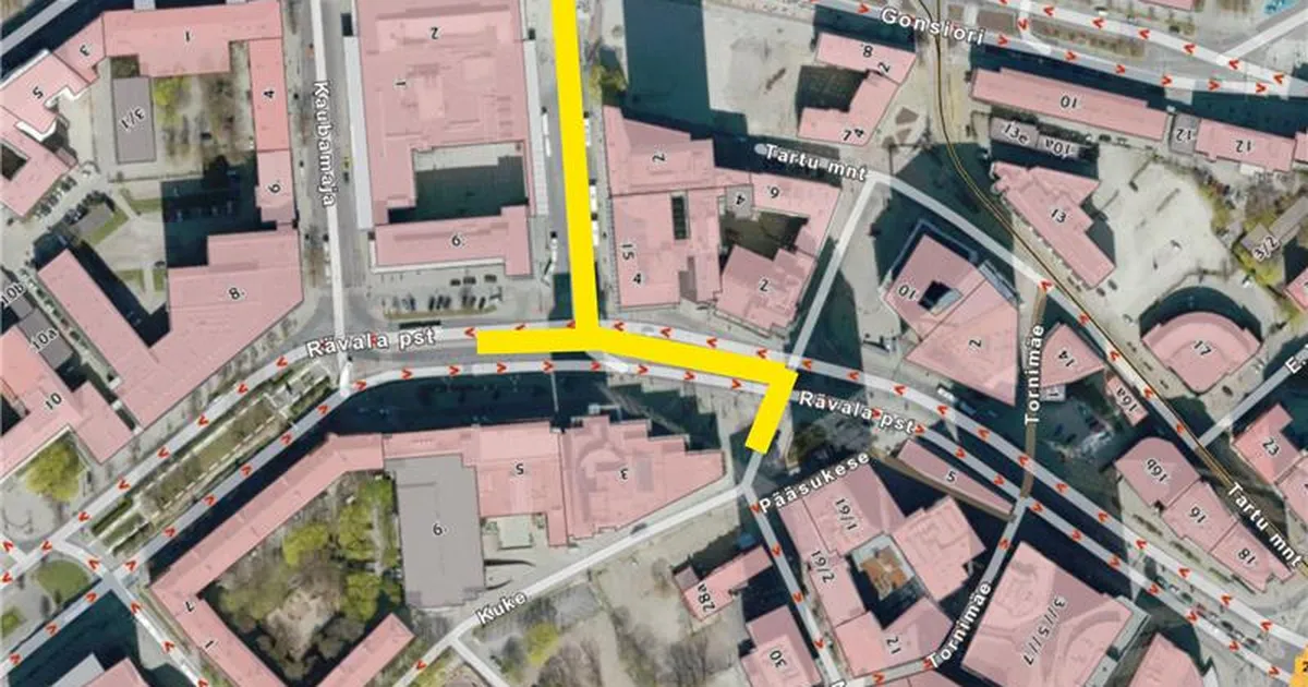 Tallinna südalinnas algavad teetööd toovad mitmeks kuuks liikluspiirangud