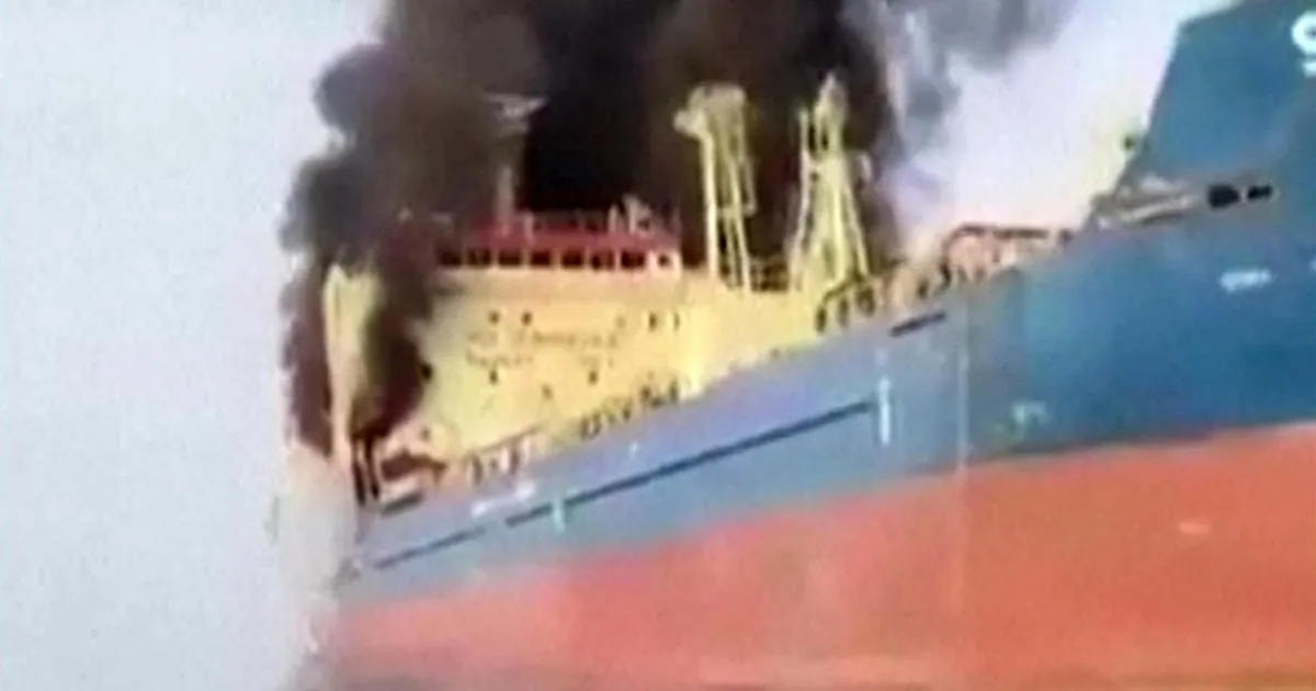 Iraani mererobot ründas naftatankerit