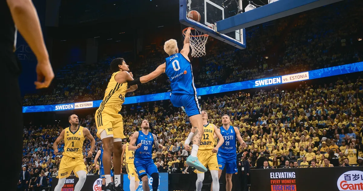 Võit Eesti üle kergitas Rootsit maailma edetabelis kõrgemale