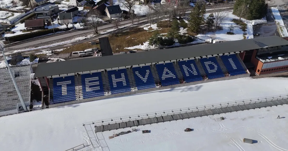 VIDEO ⟩ Otepääl sätitakse MK-etapiks valmis 10 000 pealtvaatajat mahutavad tribüünid