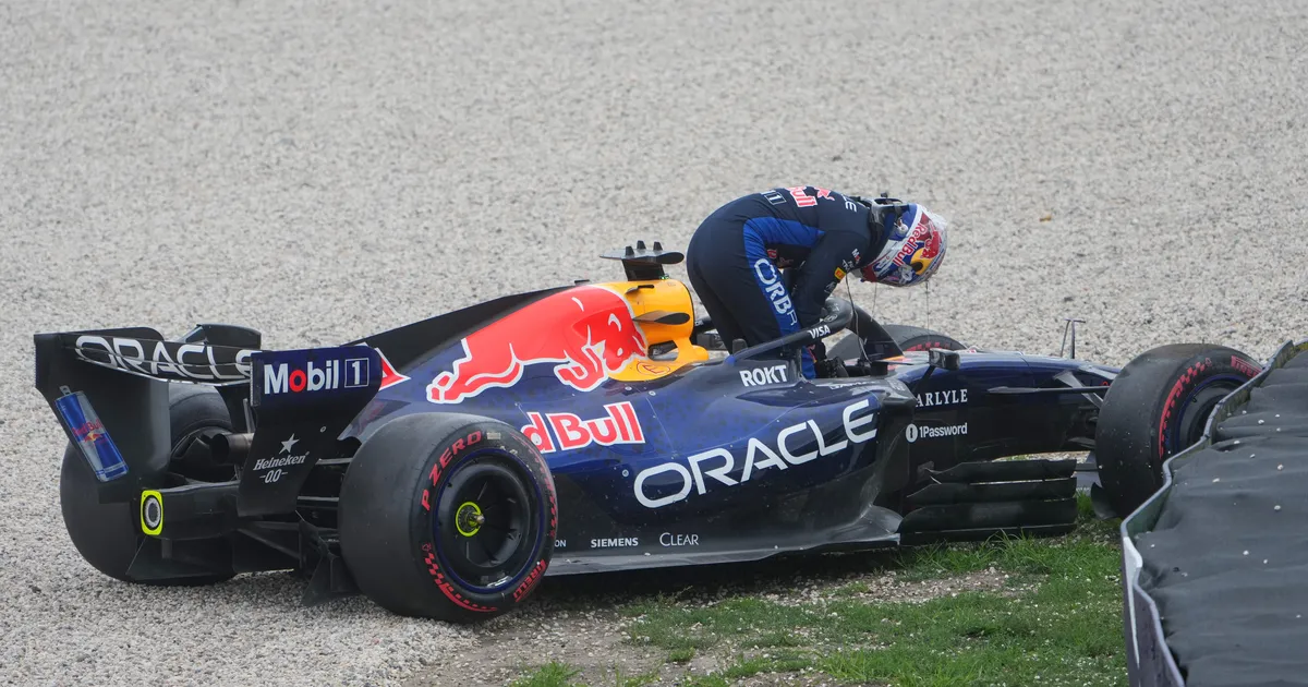 Seina põrutanud Verstappen: ma pole kunagi oma elus midagi sellist kogenud