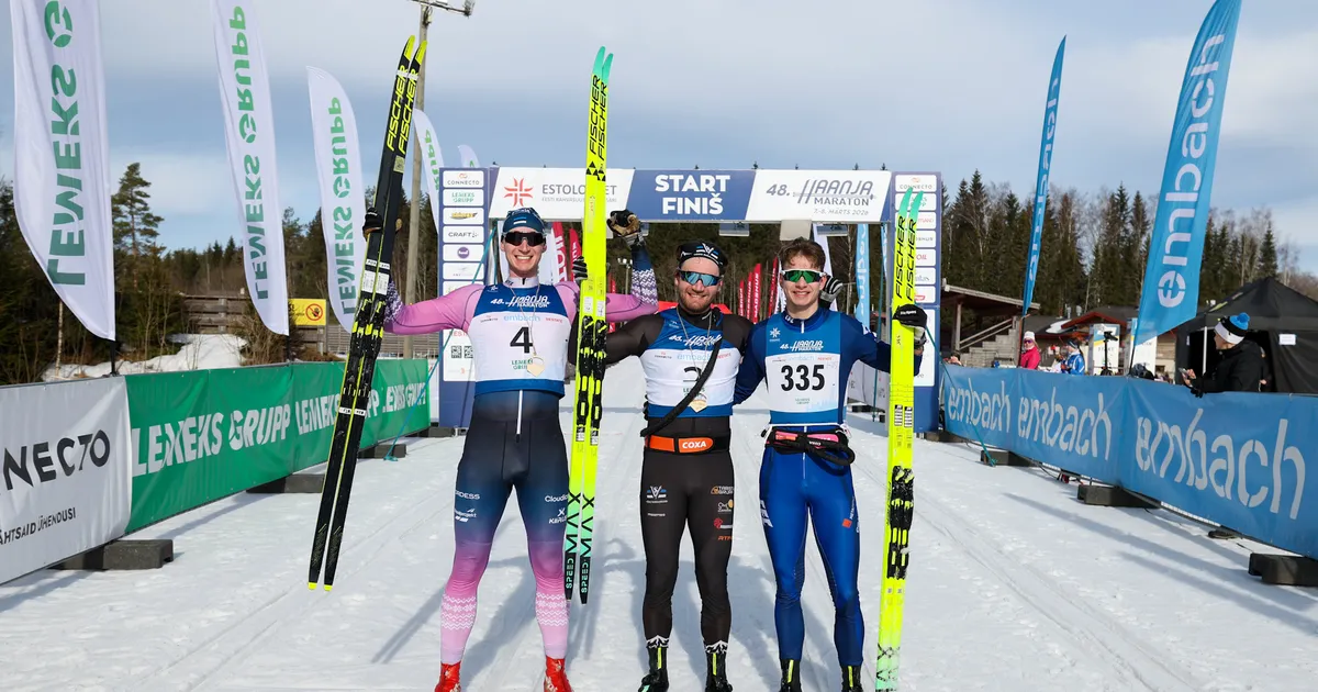 Haanja maratonil triumfeerisid Marko Kilp ja hiljuti olümpial võistelnud Teiloora Ojaste