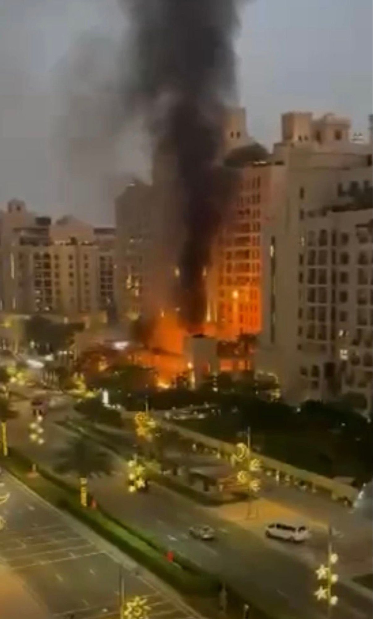 Dubais raketitabamuse saanud luksushotellis viibis ka eestlasi