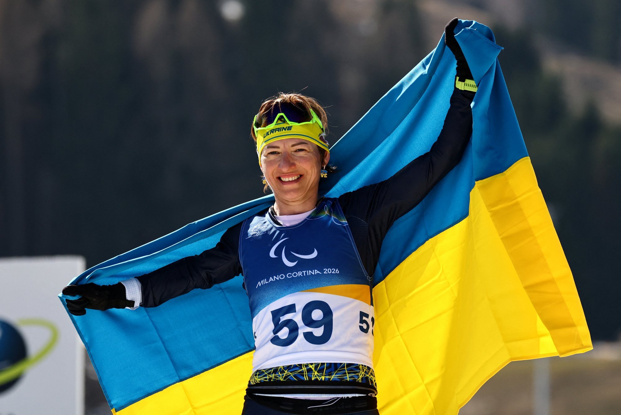 Ukraina laskesuusatajal keelati paralümpial „poliitiliste“ kõrvarõngaste kandmine