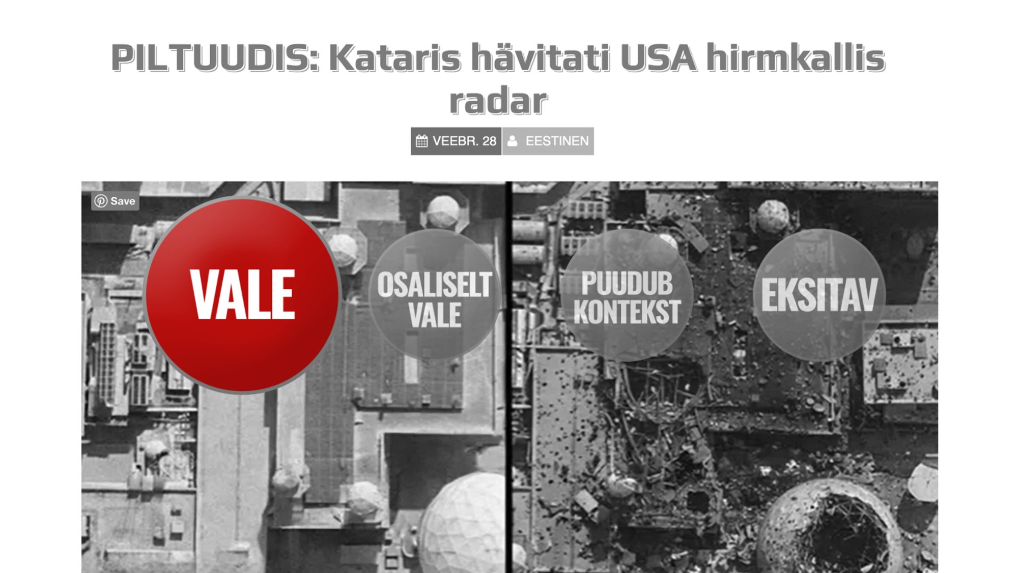 FAKTIKONTROLL | Iraani võltsitud edu: kolm näidet Eesti sotsiaalmeedias levivast Iraani-meelsest propagandast