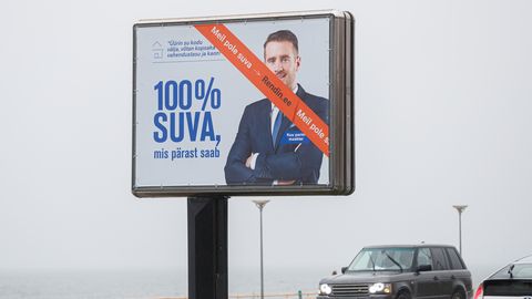 Tallinn tühistas PVC-kilest reklaamide keelu