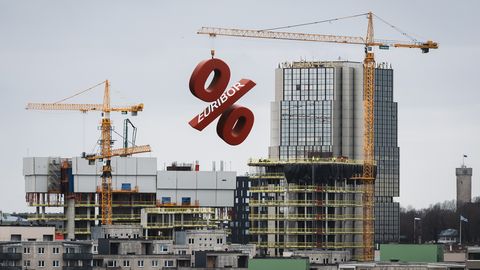 GRAAFIK ⟩ Energiahindade šokk toob lisaks kiiremale inflatsioonile ka kallima laenuraha