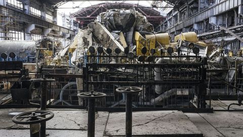 Ukraina on taastanud pea poole Venemaa poolt hävitatud elektritaristust