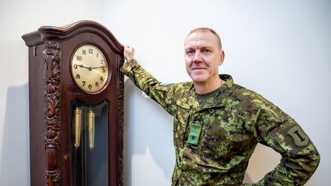 Kindralmajor Veiko-Vello Palm peab drooni ootamatut saabumist lubamatuks