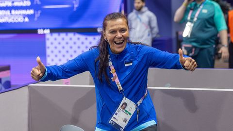 Eesti epeemeeskonna pronksi võiduni viinud Helen Nelis-Naukas: minu naiselik vaist aitas