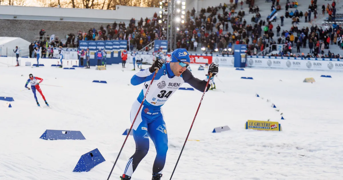Klæbo lõi MK-etapil kukkudes pea ära, eestlased jäid veerandfinaali pääsust kaugele
