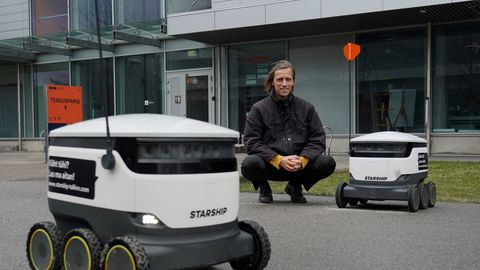 Starshipi nunnud robotid lahkuvad USA ülikoolilinnakutest