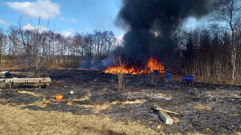 Päästjatele annavad tööd maastikupõlengud