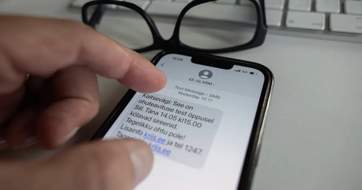 Ohuteavitustega seotud segaduse põhjustas sõnumi kiiresti koostamine