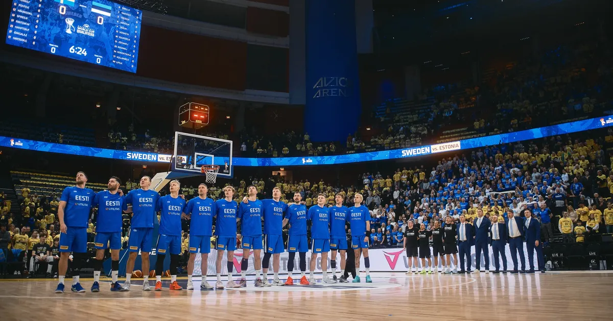 Eesti korvpallikoondis kohtub suvel Leedu ja Itaaliaga