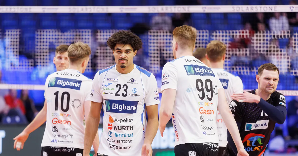 Tartu Bigbank alustas võrkpalli finaalseeriat napi võiduga