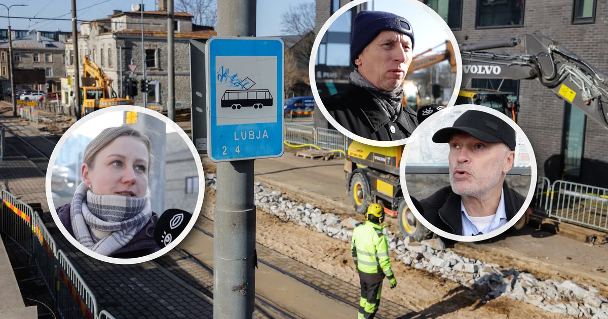 VIDEO ⟩ Tallinn kaotab Lubja trammipeatuse. Mida arvavad asjast inimesed tänaval?