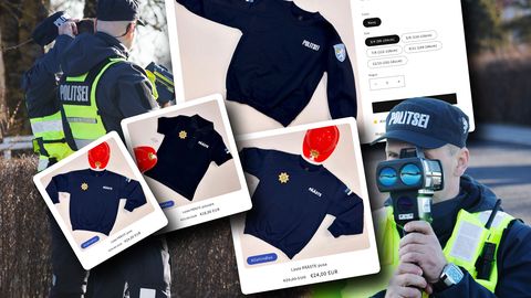 Lasteriiete pood müüb politsei sümboolikaga rõivaid. PPA: võtame selle veebipoe esindajaga ühendust