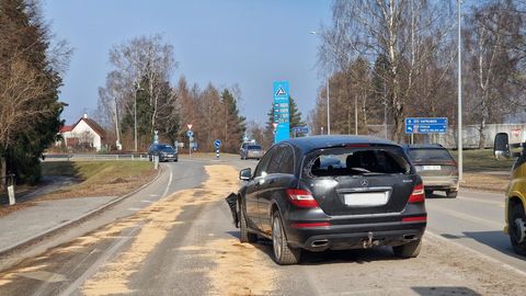 PILDID ⟩ Mullu Elvas hullumeelselt kihutanud juht tegi seal taas avarii