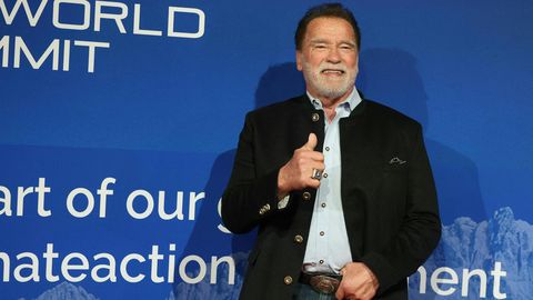 VÄGEV KIITUS ⟩ Arnold Schwarzenegger tunnustas Eesti ujujat ja tema elutööd