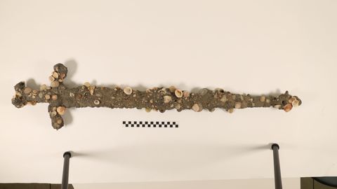 Uskumatu leid Iisraeli rannikult: tudeng avastas rannast juba oma teise ristisõdalaste mõõga