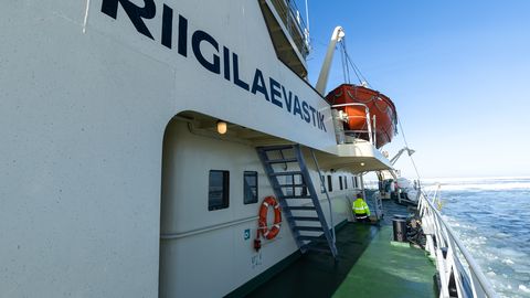 Riigi vanima jäämurdja töö lõppes ja laev naasis kodusadamasse