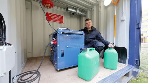 Ühistu ostab generaatorile igal aastal värske diislikütuse