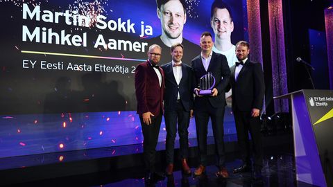 Eesti aasta ettevõtjad 2026 on Lightyeari asutajad Martin Sokk ja Mihkel Aamer