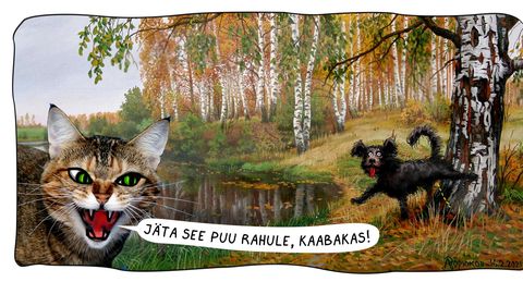 JUURIKAS ⟩ Allan Hmelnitski joonistus