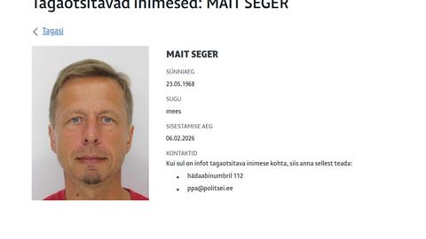 Politsei otsib taga 57-aastast muusikut, keda kahtlustatakse lähisuhtevägivallas