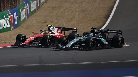 Ferrarid punnisid vastu, aga vaid võite tunnistav Russell jõudis Hamiltoni saavutuseni