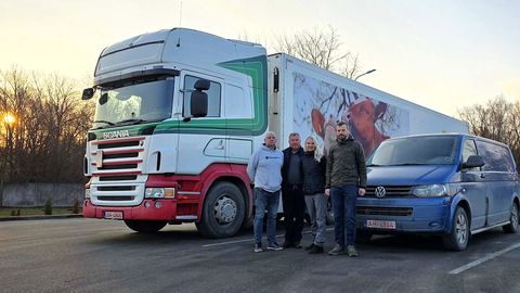 Rindemeestele loodud saun ja pesumaja, seekord kümnes, liigub Tartust Kiievi poole