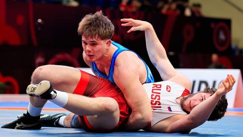 Robin Uspenski jäi EMi pronksimatšil venelasele alla