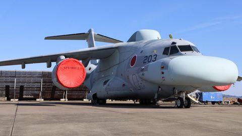 Kawasaki veider elektroonilise sõjapidamise lennuk muudab vaenlase «pimedaks»