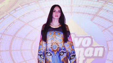 GALERII ⟩ Eesti moelooja Toivo Freeman Pilt pani Milano moenädalal publiku rõkkama