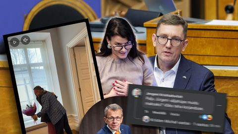 HUMOORIKAS VIDEO ⟩ Peaministri Kristen Michali vaimukas õnnitlus Heidy Purgale pani küsima: kas riigil on raha napilt?