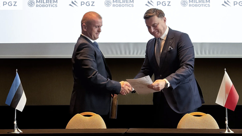 Milrem Robotics sõlmis koostööleppe Poola kaitsetööstusliidriga