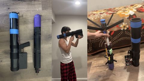 Ei midagi keerulist: hobiehitaja sai 83 euroga valmis õlalt lastava Stingeri-laadse raketi