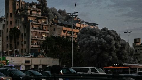 VIDEO ⟩ Iisrael ründas Beirutis kolme kesklinna piirkonda