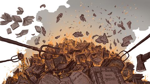 AK FOOKUS ⟩ Eesti raamatute saatus Stalini ajal: tuli, kirves ja paberiveski