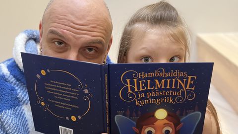 Podcaster Andreas Jääger kirjutas koos tütrega lasteraamatu